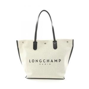 LONGCHAMP Black Leather Tote Bag
